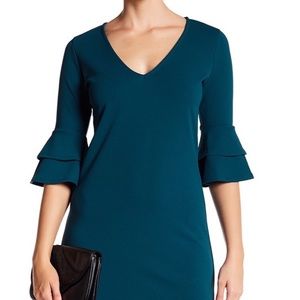 The Vanity Room Ruffle Sleeve Dress